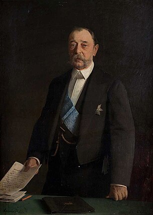 Партрэт графа Д. А. Талстога, прэзідэнта Імператарскай Акадэміі навук (І. М. Крамской, 1884)