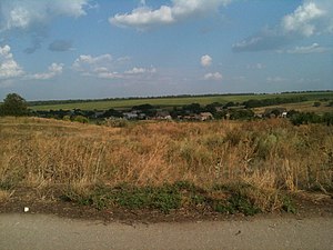 Краєвид села Долинське (2013)