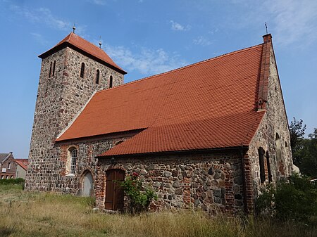 Dorfkirche Dahlewitz Suedostansicht