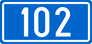 <span class="mw-page-title-main">D102 road</span> Road in Croatia
