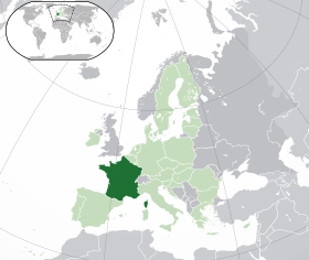 Illustratives Bild des Artikels Beziehungen zwischen Frankreich und der Europäischen Union