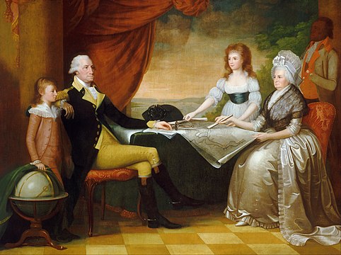 Edward Savage, The Washington Family 1789-1796