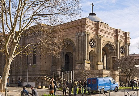 Eglise Saint Aubin (Toulouse) Façade