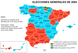 Elecciones generales de España de 2004