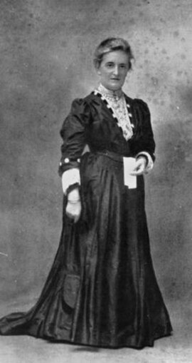 Eliza Ann Fewings, Founder and first principal of the Brisbane High School for Girls, c.1899