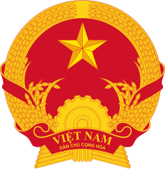 Wappen der Demokratischen Republik Vietnam