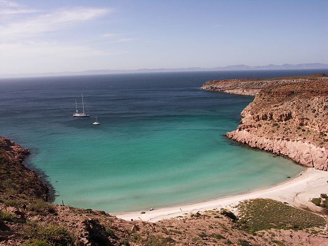 Isla Partida, which is part of the San Lorenzo Marine Archipelago National Park