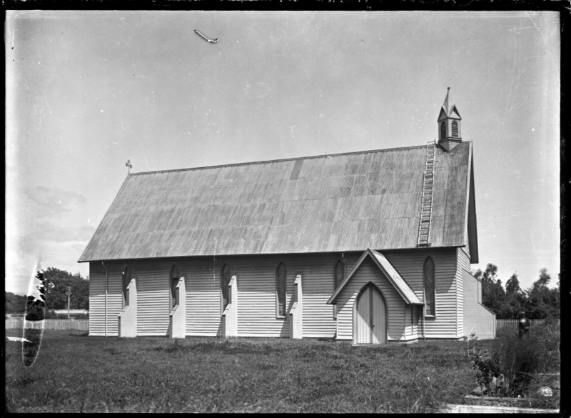 File:Exterior view of Rangiatea Church, 1931 ATLIB 311394.png