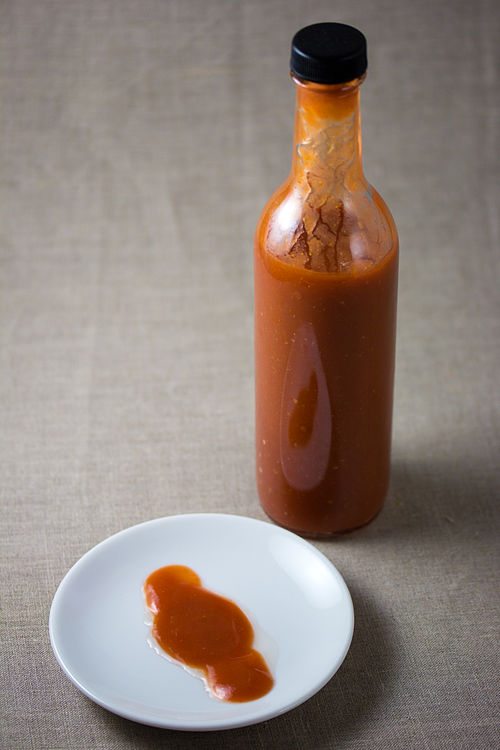 A fermented hot sauce