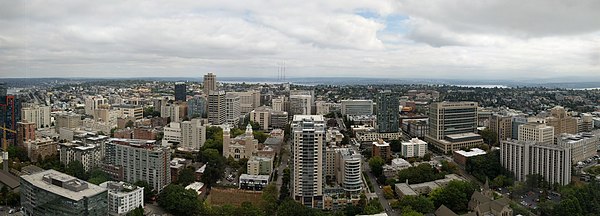 First Hill, seen from the Seattle Municipal Tower