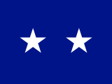 Flag of a Air Force major general