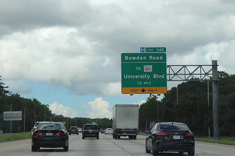 File:Florida I95 NB Exit 345 .5 mile.jpg