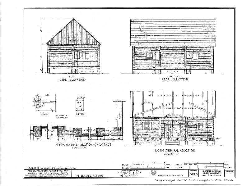 File:Fort Nisqually, Granary, Point Defiance Park, Tacoma, Pierce County, WA HABS WASH,27-TACO,1C- (sheet 2 of 2).tif