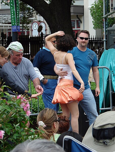 File:French Quarter Festival Dancers 2009.jpg