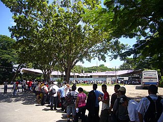 Fronteira de Peñas Blancas junto à Costa Rica.