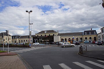 Châteauroux állomás 2016-ban.