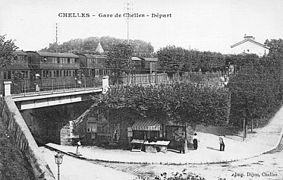 En gare de Chelles - Gournay.