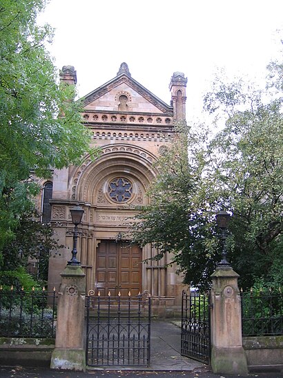 How to get to Garnethill Synagogue with public transport- About the place