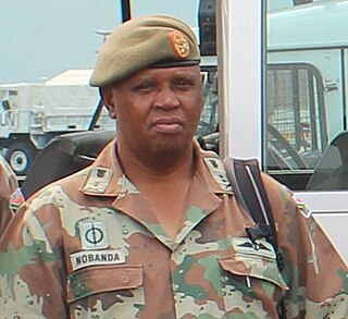 <span class="mw-page-title-main">Luvuyo Nobanda</span> South African Army officer