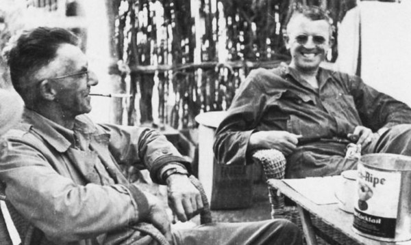 General Stilwell (left) and Merrill in 1944