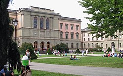 Главната сграда на Женевския университет