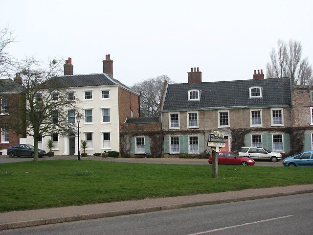Georgian houses at Market Place
