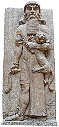 Possible relief of Gilgamesh from Dur-Sharrukin