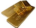 Слитки российского золота для продажи в банке