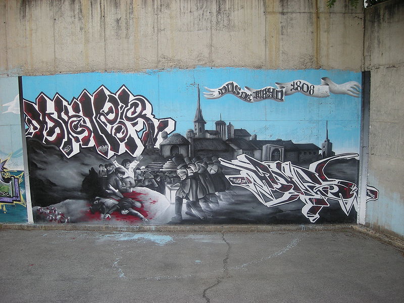 File:Graffiti Tres de Mayo.jpg