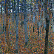 Gustav Klimt, Forêt de hêtres