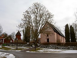 Haga kyrka i mars 2009