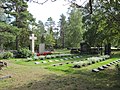 English: Military cemetery of Hailuoto Suomi: Hailuodon sotilashautausmaa