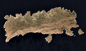 Aerial photographs of Chalki