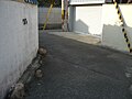 原田村をはしる鍵の手状道