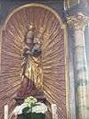 Madonna in the high altar of the parish church of Hausen am Bussen