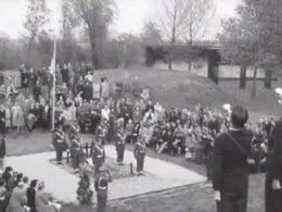 Bestand:Herdenking 1948 - plechtigheid op Fort de Bilt.ogv