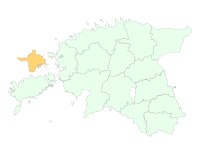 Localização de Região de Hiiu Hiiumaa