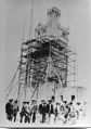 Carl Eduard-Turm vor Vollendung im Sommer 1911