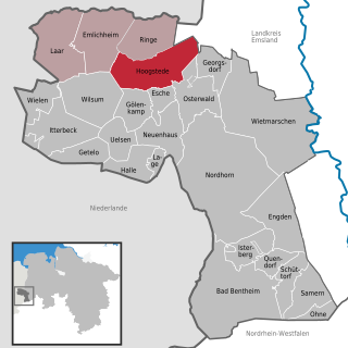 <span class="mw-page-title-main">Hoogstede</span> Municipality in Lower Saxony, Germany