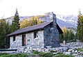 Rifugio Shasta (Shasta Alpine Lodge) sul monte Shasta, California.