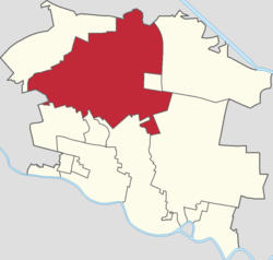 Location of within Dongli District