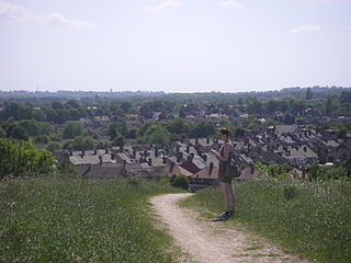 Hucknall Market town in Nottinghamshire, England