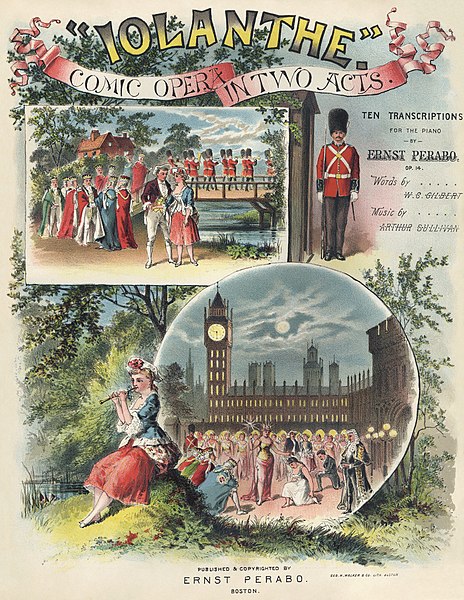 Cover of piano transcriptions, 1887