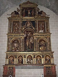 Pala di San Miguel della cattedrale di Jaca (nello stesso tempio sono conservate altre notevoli pale d'altare).