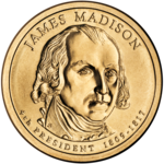 James Madison Presidential $1 Coin obverse.png