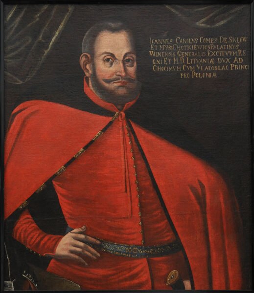 Hetman Jan Karol Chodkiewicz wearing a traditional costume of Polish magnates