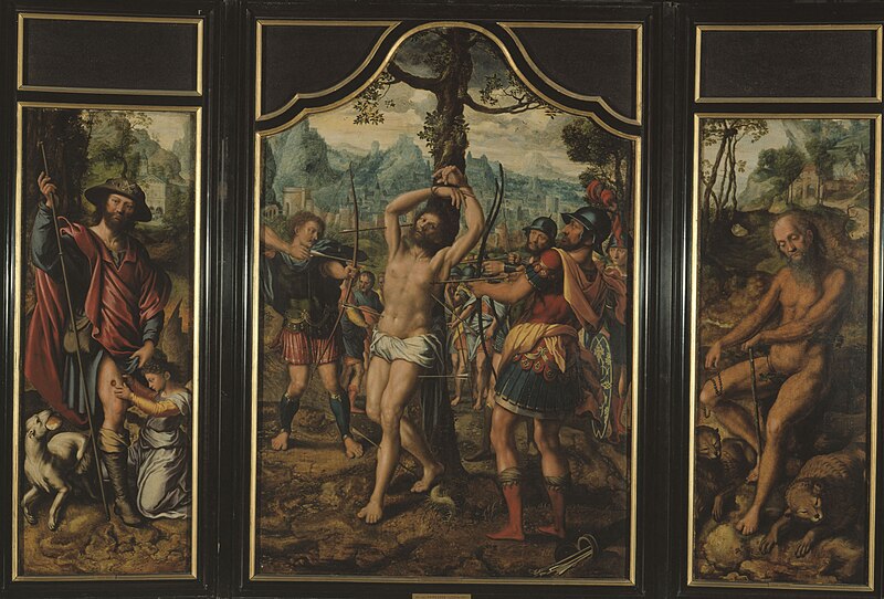 File:Jan Sanders van Hemessen - Triptych of the Martyrdom of St Sebastian.jpg