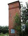 Transformatortårn ved Jelling; tårnet er i brug.