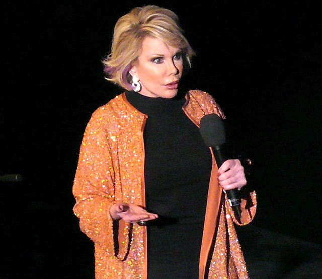 Joan Rivers performing in 2009