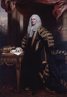 Henry Addington in state robes. Portrait by John Singleton Copley. John Singleton Copley - Henry Addington, First Viscount Sidmouth - 26-1929 - Saint Louis Art Museum.jpg